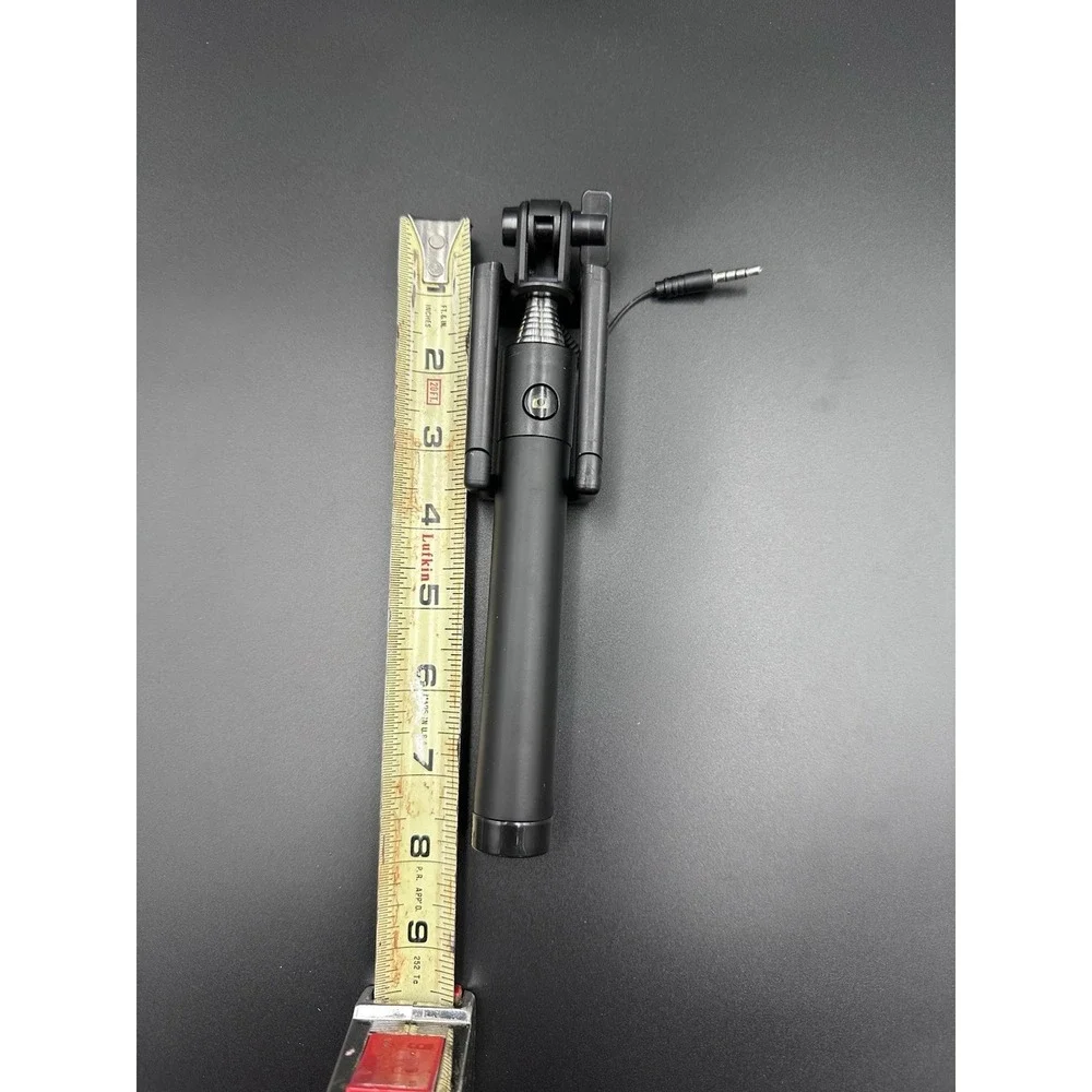 selfie stick black medium length black